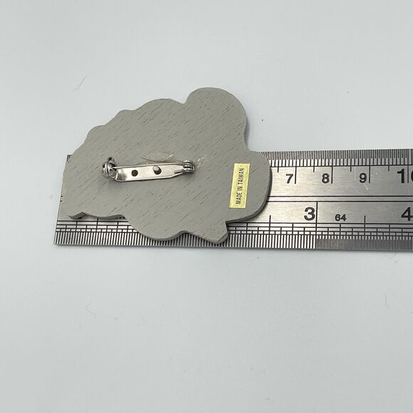 Vintage Christmas Jewelry Lot 6 PC Necklace Brooch Pin Earrings Snowman Angel - Picture 3 of 9